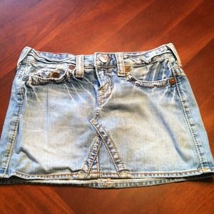 True Religion Denim Skirt size 29