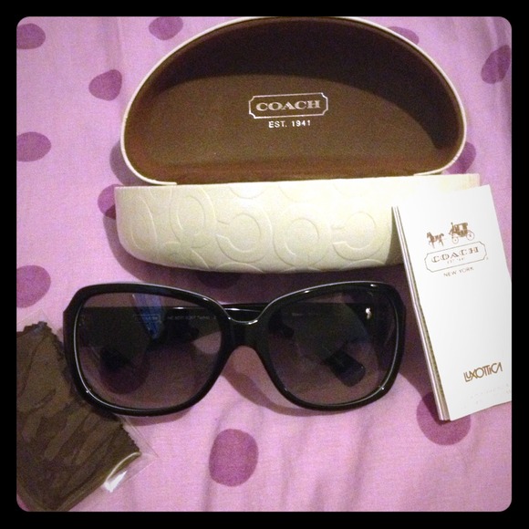 SOLD Coach Black "Tasha" Sunglasses SOLD