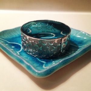 Coach Silver Bangle