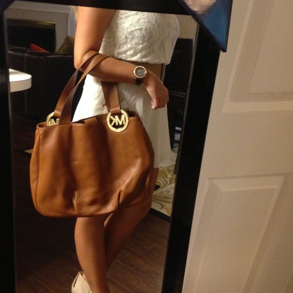 MICHAEL Michael Kors Handbags - Michael Kors EW Fulton Genuine Leather