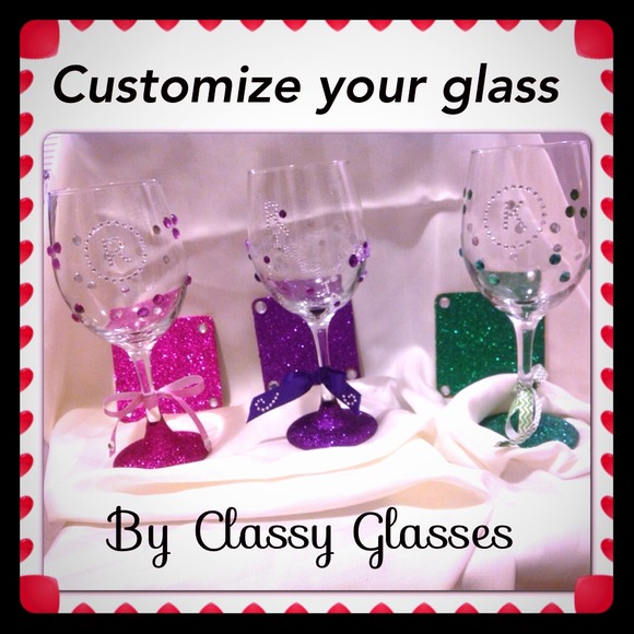 🍷💋Custom Wine Glass🍷💋