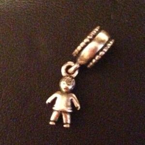 Little boy pandora charm