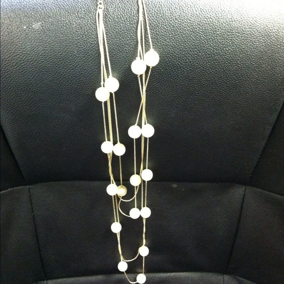 Ivory "Pearl" Beaded Necklace