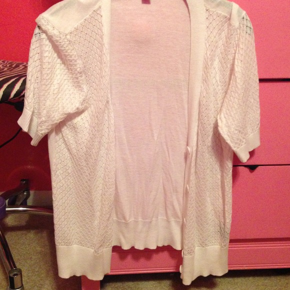 Bundle! White cardigan, green dress and 3 skirts