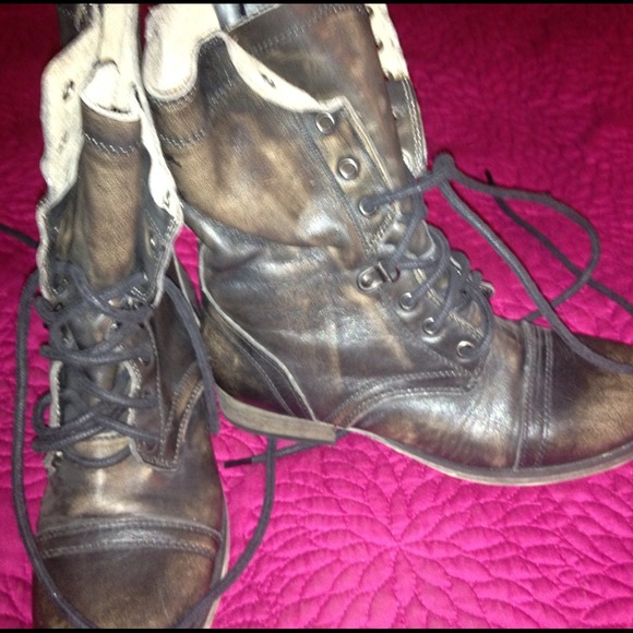 ALDO Barberis Military-inspired combat boots