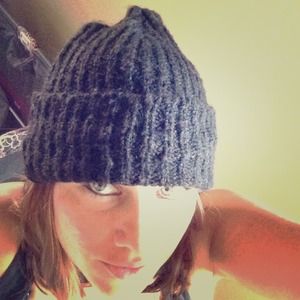 Black beanie