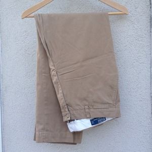 BUNDLE Men's Polo Dark Khaki Classic Chino Pants