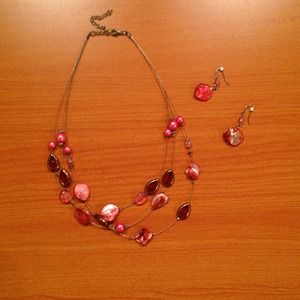 Necklace & Earrings Set