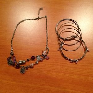Necklace and Bangles