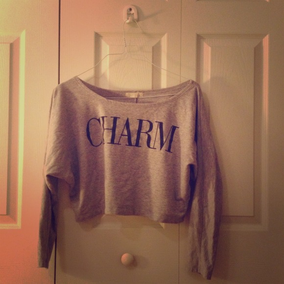 Off the shoulder sweater/shirt