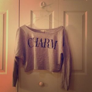 Off the shoulder sweater/shirt