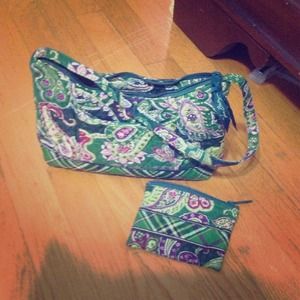 Green Paisley Print Vera Bradley