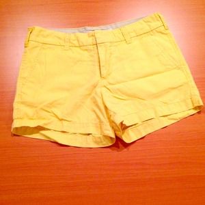 Yellow Shorts
