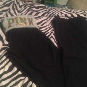 Victoria's Secret boot cut yoga pants