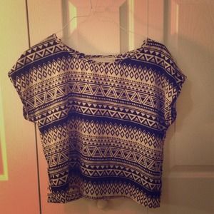 Aztec design shirt