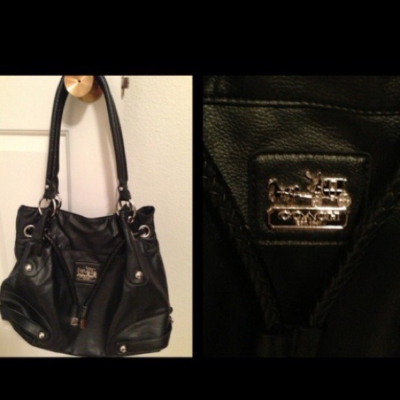 Black Coach Leather Purse SOLD