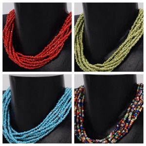 BEADED NECKLACES!