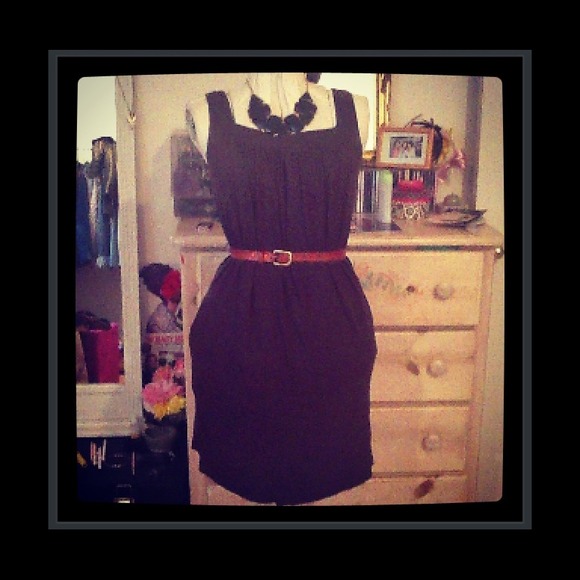 TRADED.  Brown Indie Summer Dress - Picture 1 of 2
