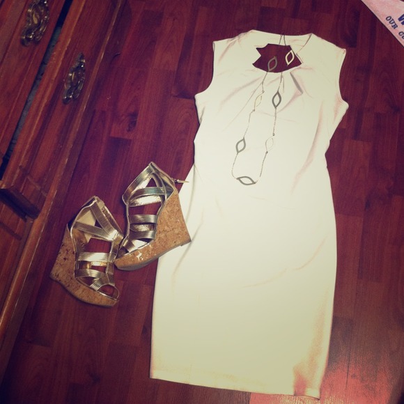 Reduced $30 Kardashian kollection white dress