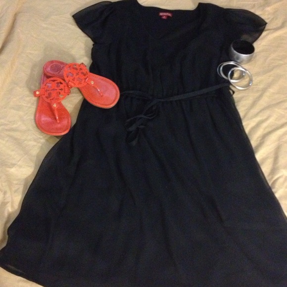 Merona black dress