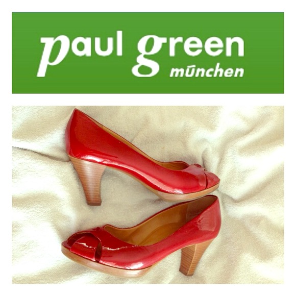 Red Patent Leather Heels