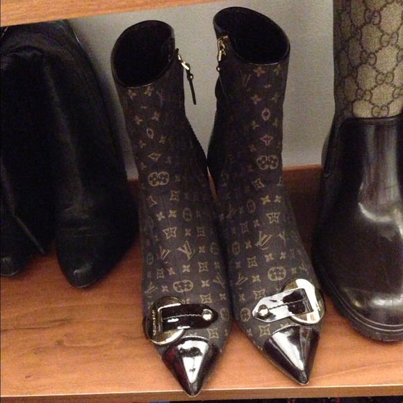 LV booties! With box!