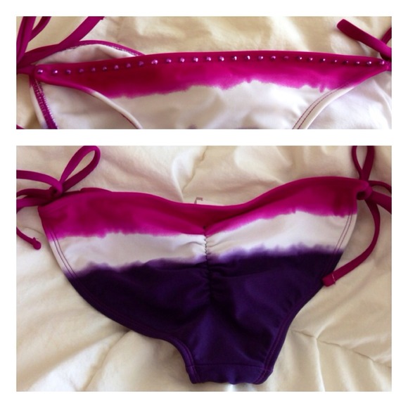 NWOT Purple Bikini Bottoms