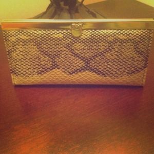 Snake Skin Wallet