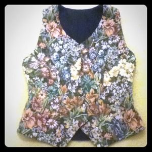 Floral vest
