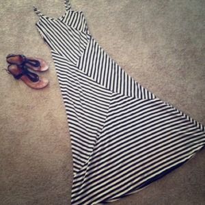 Striped Maxi Dress