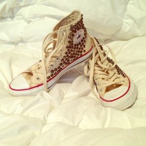 Studded High Top converse