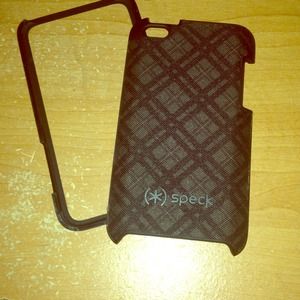 Spek plaid snap on IPod case