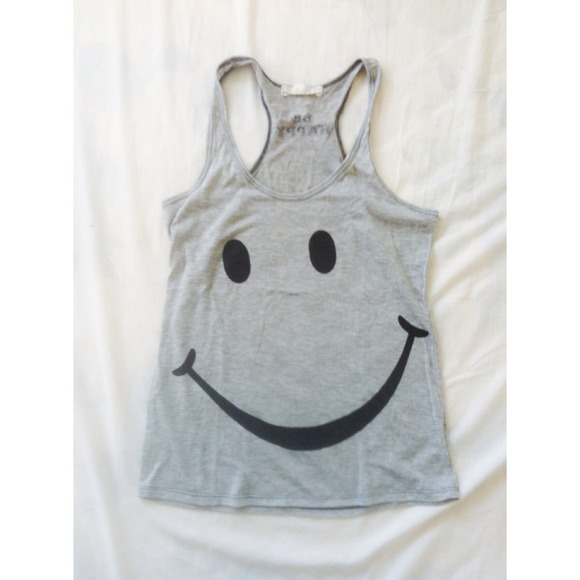Be Happy tank top