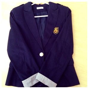 🎀SOLD🎀 Navy Blue Sailor Blazer