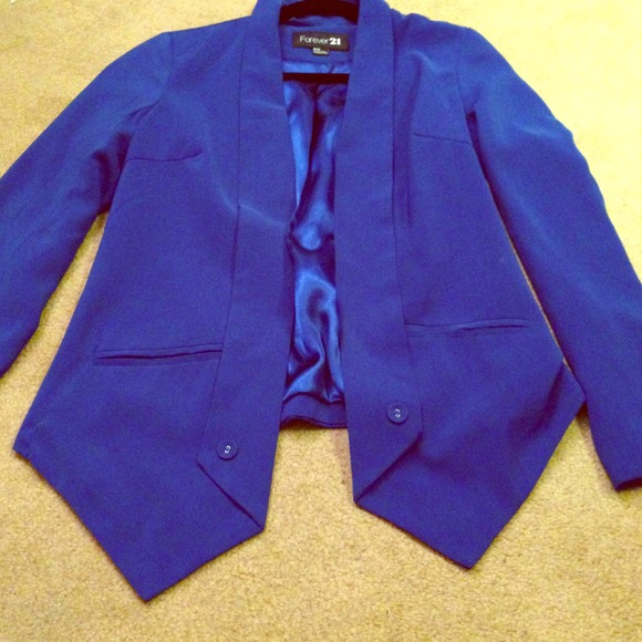 SOLD! Cobalt blue blazer
