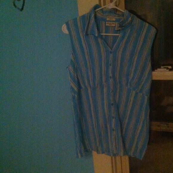 Really stretchy Striped Blouse