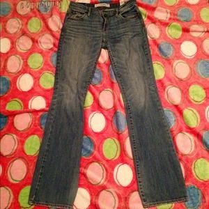 Abercrombie boot cut jean