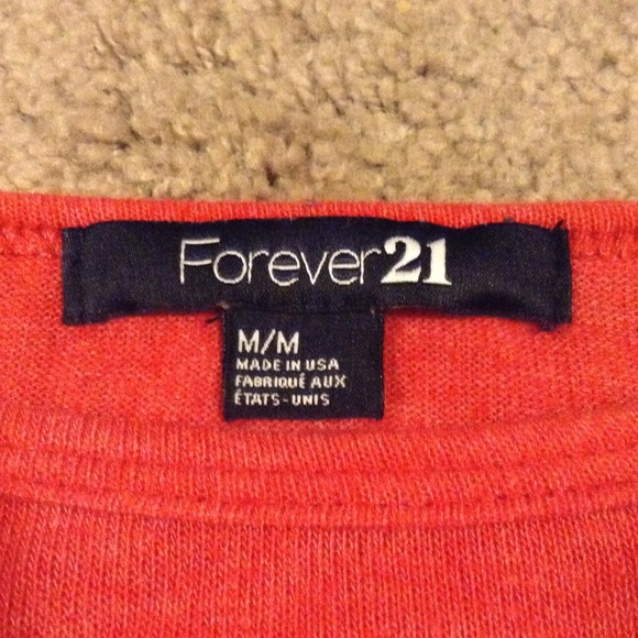 orange heart pull over sweather - Picture 3 of 3