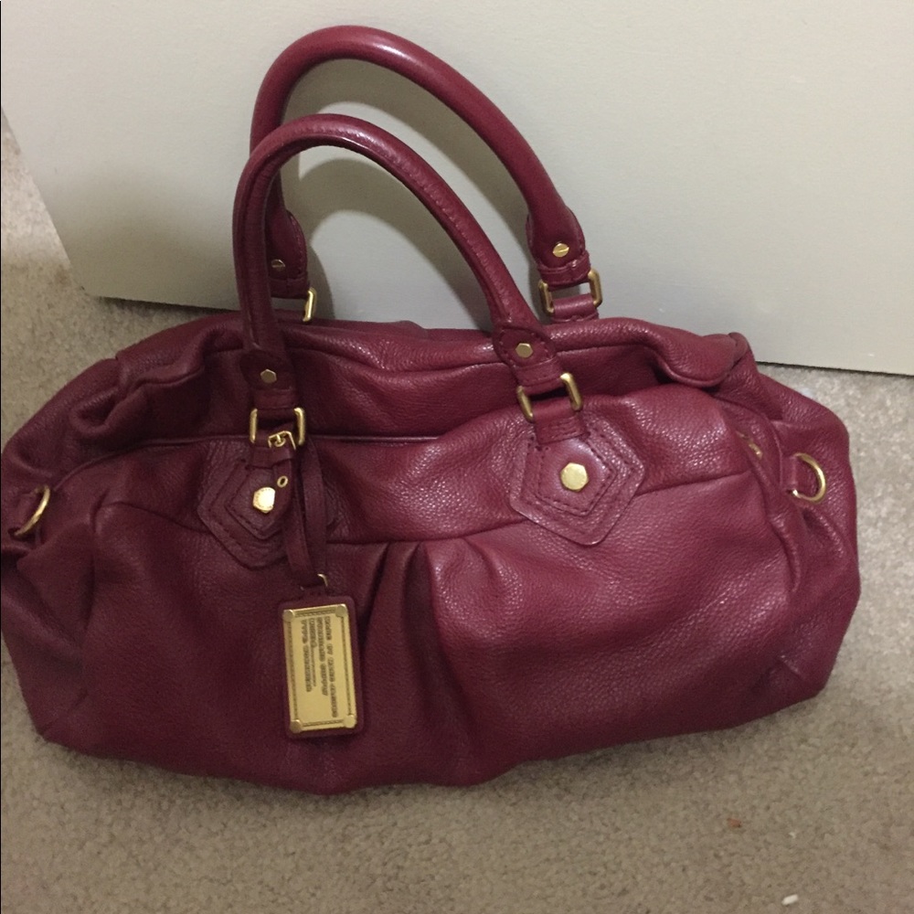 Marc Jacobs Classic Q Baby Groove Leather Satchel