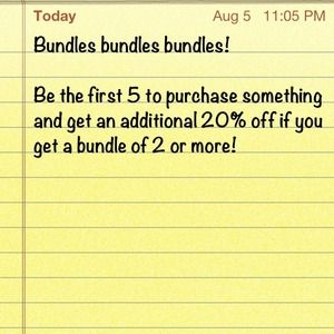 Bundles!!!