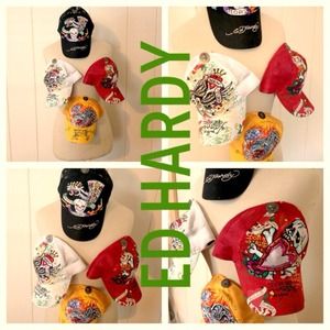 💥Ed Hardy💥Authentic Caps
