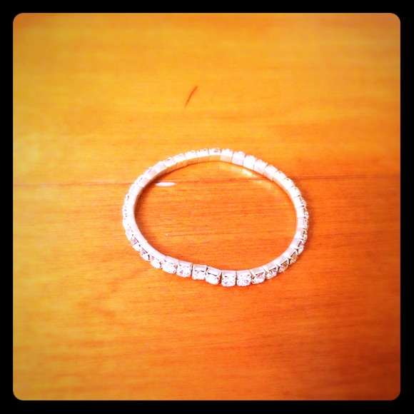 White Gem Bracelet
