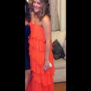 ❗REDUCED❗Haute Hippie Clementine Tier Evening Gown