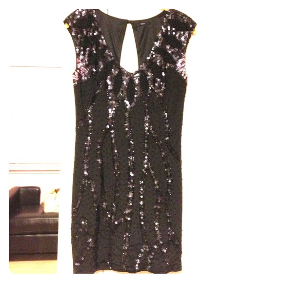 Black Sequin Dress size Medium by Angl Boutique