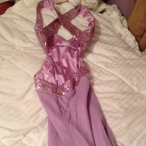 Lavender prom dress - Picture 2 of 2