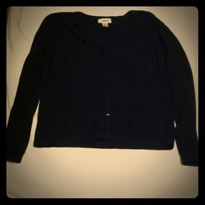 Talbots black cardigan