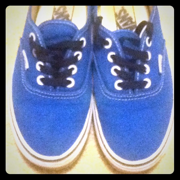 Royal blue Vans - Picture 1 of 4