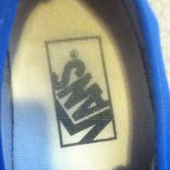 Royal blue Vans - Picture 3 of 4