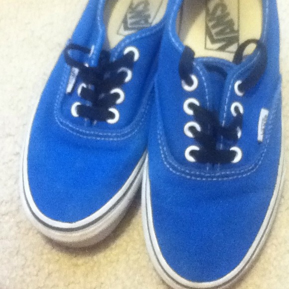 Royal blue Vans - Picture 4 of 4