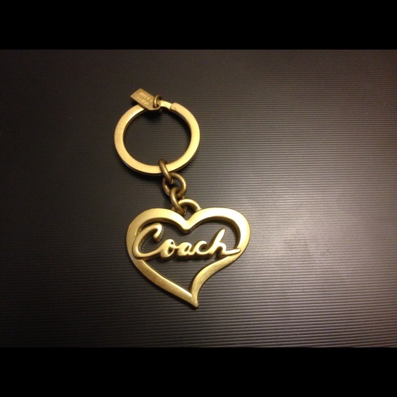 Gold Coach Key Chain. Never Used